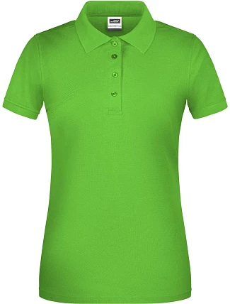 Daiber JN 873 Dámské pracovní bio piqué polo 02.0873 lime green