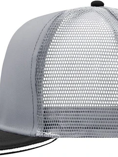 Daiber MB 6635 6 panelová Pro síťovaná sandwich kšiltovka 03.6635 light grey/black