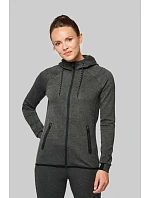 Kariban ProAct PA 359 Dámská tréninková bunda 20.P359 deep grey heather Kariban ProAct PA 359 Dámská tréninková bunda 20.P359 deep grey heather