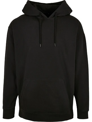Build your Brand BB 006 Oversize mikina s kapucí z těžké bavlny 56.B006 black Build your Brand BB 006 Oversize mikina s kapucí z těžké bavlny 56.B006 black