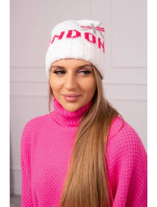 Dámská čepice London K385 bílá Dámská čepice London K385 bílá