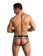 Pánské boxerky otevřené Comics jock bikini - Anais