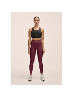 Dámské tréninkové legíny CASALL Graphic High Waist Tights, barva vínová
