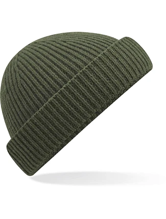 Beechfield B 383R Pletená čepice "Harbour" 53.383R olive green Beechfield B 383R Pletená čepice "Harbour" 53.383R olive green