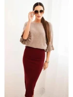 Dámská viskózová tužková sukně ZS5121 - Kesi