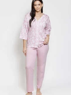 3575 DÁMSKÉ PYŽAMO LUCINDA 4XL-6XL