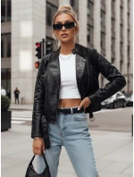 ERIPA dámská kožená bunda ramones černá FashionStreet TY4194