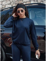 MILIAN dámská tepláková souprava navy blue FashionStreet AY1101