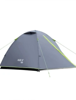 Kempinkový stan NILS CAMP Explorer pro 3 osoby NC6004 šedý