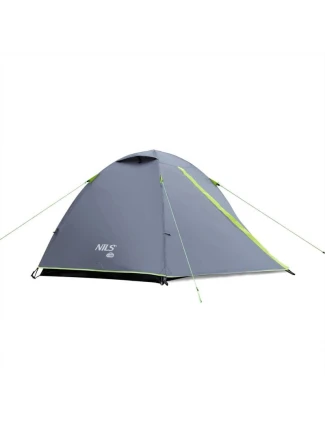 Kempinkový stan NILS CAMP Explorer pro 3 osoby NC6004 šedý
