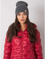 Dámská čepice 12 tmavě šedá