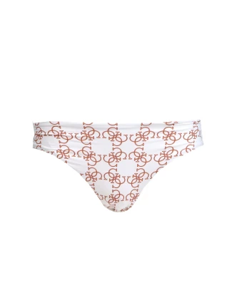 Spodní díl dámských plavek E02O13MC03I-A009 bílá - Guess