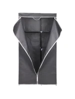 TEXTILNÍ ZAHRADA 90x45x170 cm tmavě šedá 8811