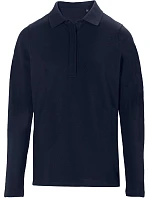 NEOBLU Owen LSL Men Pánské těžké piqué polo s dlouhým rukávem 24.4396 night blue NEOBLU Owen LSL Men Pánské těžké piqué polo s dlouhým rukávem 24.4396 night blue