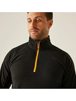 Regatta TRF 691 Fleecová mikina structure s 1/4 zipem "Navigate" 36.F691 black/orange pop Regatta TRF 691 Fleecová mikina structure s 1/4 zipem "Navigate" 36.F691 black/orange pop