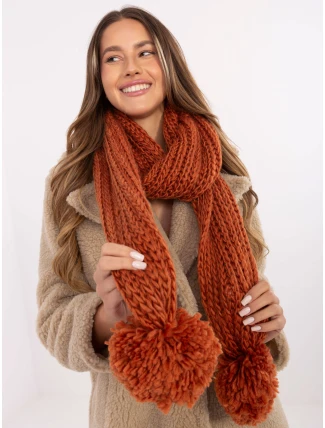 Šála AT SZ S 2203.87 tmavě oranžová