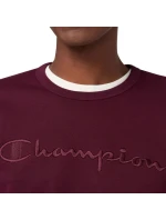 Pánská mikina Champion Crewneck Sweatshirt maroon 220272 RS522 pánské