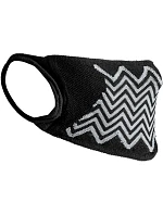 Result RV 015X Maska na obličej „Zigzag“, balení po 5 ks 30.V15X black/grey Result RV 015X Maska na obličej „Zigzag“, balení po 5 ks 30.V15X black/grey