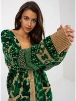 Dámský svetr EM SW 5009 47P zelený Dámský svetr EM SW 5009 47P zelený