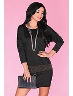 Dámské šaty CG007 černo-zlaté - Merribel