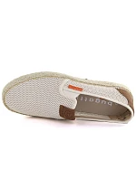 Pánské polobotky espadrille slip-on béžové Bugatti TT15305
