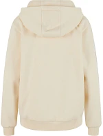 Build your Brand BY 289 Dámská oversize mikina s kapucí "Fluffy" 56.0289 white sand