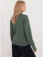 Jumper D93111AD90910A2 tmavě zelený