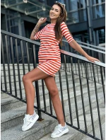 TW SK 2092 šaty.83P oranžová TW SK 2092 šaty.83P oranžová