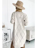 Dámský svetřík 486-2 Kardigan - Numoco basic