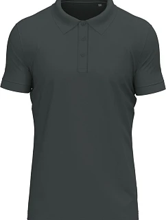 Stedman Stretch Polo Pánské elastické piqué polo z těžké bavlny 05.9640 slate grey