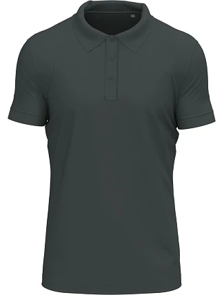 Stedman Stretch Polo Pánské elastické piqué polo z těžké bavlny 05.9640 slate grey
