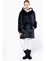 Kariban K 410 Loungewear Sherpafleece mikina s kapucí 20.K410 night navy Kariban K 410 Loungewear Sherpafleece mikina s kapucí 20.K410 night navy
