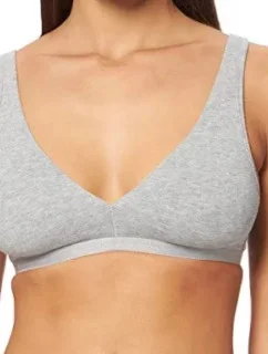 Dámská sportovní podprsenka - 164481 1A223 - 00948 - šedá - Emporio Armani