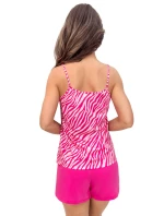 PYŽAMOVÝ TOP SE ZEBROU