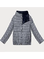 Lehce zateplená oboustranná bunda Goodlookin v tmavě modré barvě (P21-7213/7212-99)