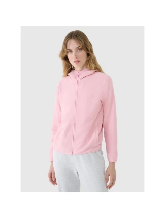Dámský běžný fleece s kapucí 4F 4FWSS25TFLEF323-56S