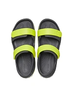 Dětské sandály Crocs Crocband Cruiser šedozelené 209424 1NJ