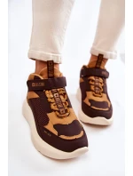 Dámská sportovní obuv Memory Foam System Big Star KK274404 Hněde