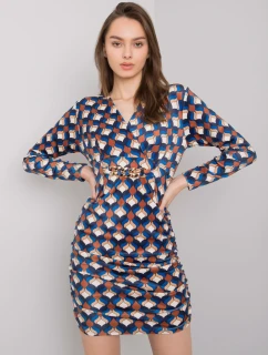 Šaty DHJ SK 12695.26P tmavě modrá