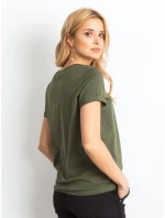 Tričko RV TS 4838.18P khaki Tričko RV TS 4838.18P khaki