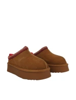 Dámské kožené boty Solo Soprani Couture Sabot fur Hugh Platform light brown SSW421P22 51 dámské