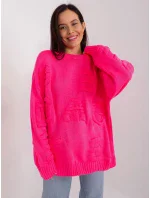 Jumper BA SW 8053.31 fluo růžový