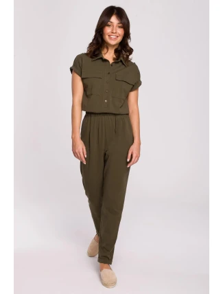 Dámský overal B223 Khaki - BeWear Dámský overal B223 Khaki - BeWear