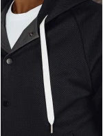 Pánská bunda bomber s kapucí šedá FashionStreet TX5017