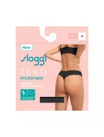 Dámské kalhotky ZERO Microfibre 2.0 Hipstring - BLACK - černé 0004 - SLOGGI