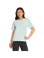 Dámské bavlněné tričko adidas Essentials Small Logo světle modrá JY4965 Dámské bavlněné tričko adidas Essentials Small Logo světle modrá JY4965