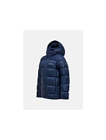 Bunda PEAK PERFORMANCE Jr Frost Down Puffer Jacket, tmavě modrá Bunda PEAK PERFORMANCE Jr Frost Down Puffer Jacket, tmavě modrá