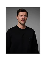 Pánská mikina z fleece s pravidelným střihem bez kapuce 4F x Robert Lewandowski RL9SAW25TSWSM2579-20S Pánská mikina z fleece s pravidelným střihem bez kapuce 4F x Robert Lewandowski RL9SAW25TSWSM2579-20S