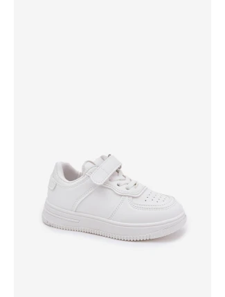 Dětská Sportovní Obuv Z Eko Kůže Bílá Liora