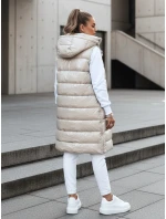 Dámská prošívaná vesta GANTINI bílá FashionStreet TY5488 Dámská prošívaná vesta GANTINI bílá FashionStreet TY5488